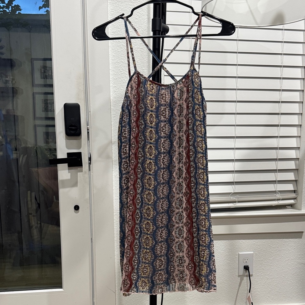 BCBGeneration Multicolor Strappy Dress